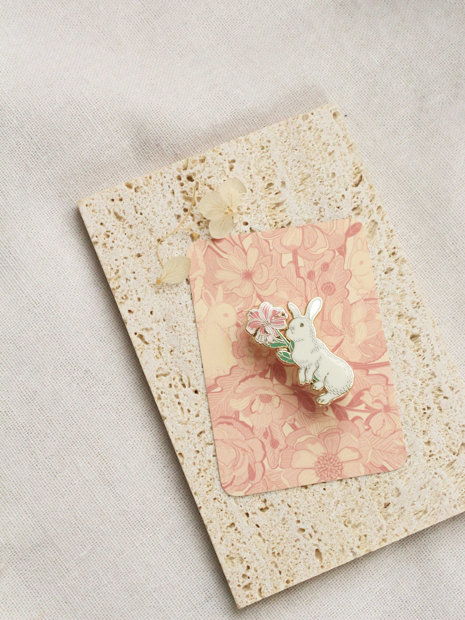 Bunny Rabbit Enamel Pin Brooches & Lapel Pins