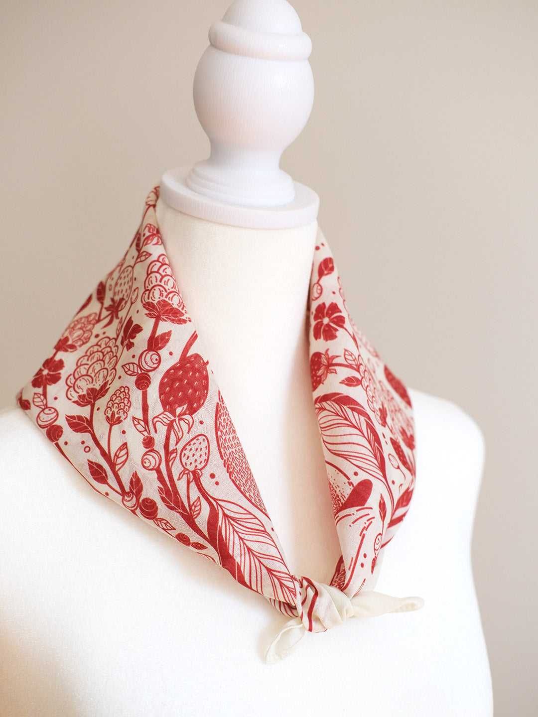 Fox&Berry Tote Bag + Bandana Gift Set (Off-White) (Copy) Tote bag