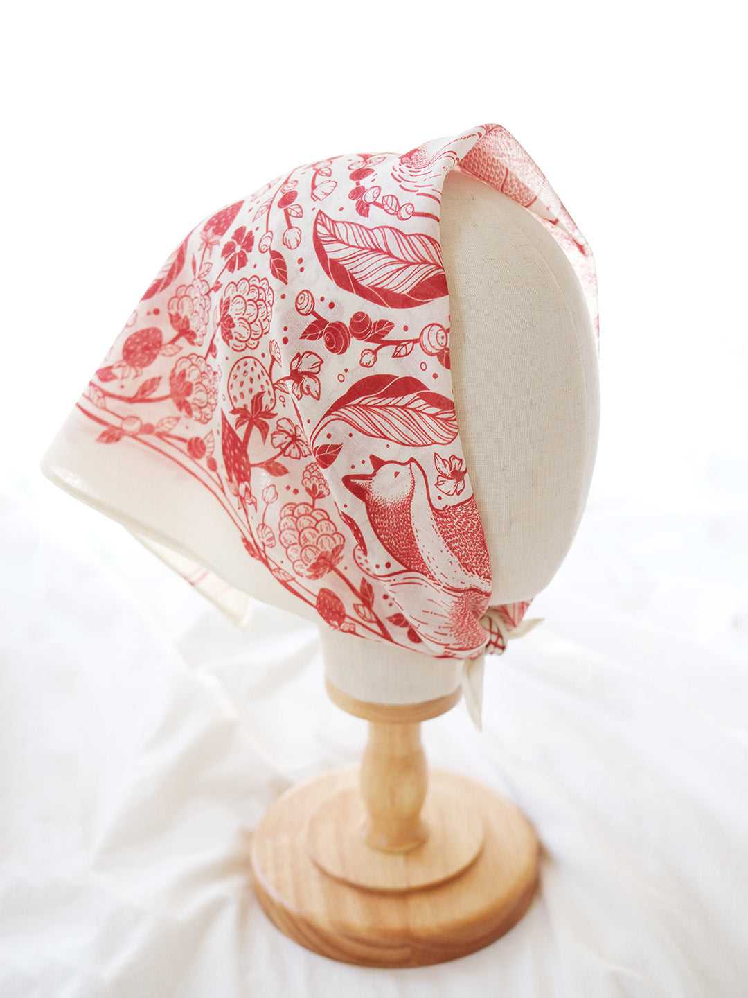 Fox&Berry Tote Bag + Bandana Gift Set (Off-White) (Copy) Tote bag