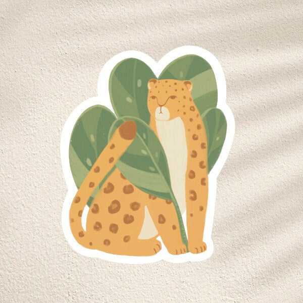 Leopard Sticker 01 Decorative Stickers