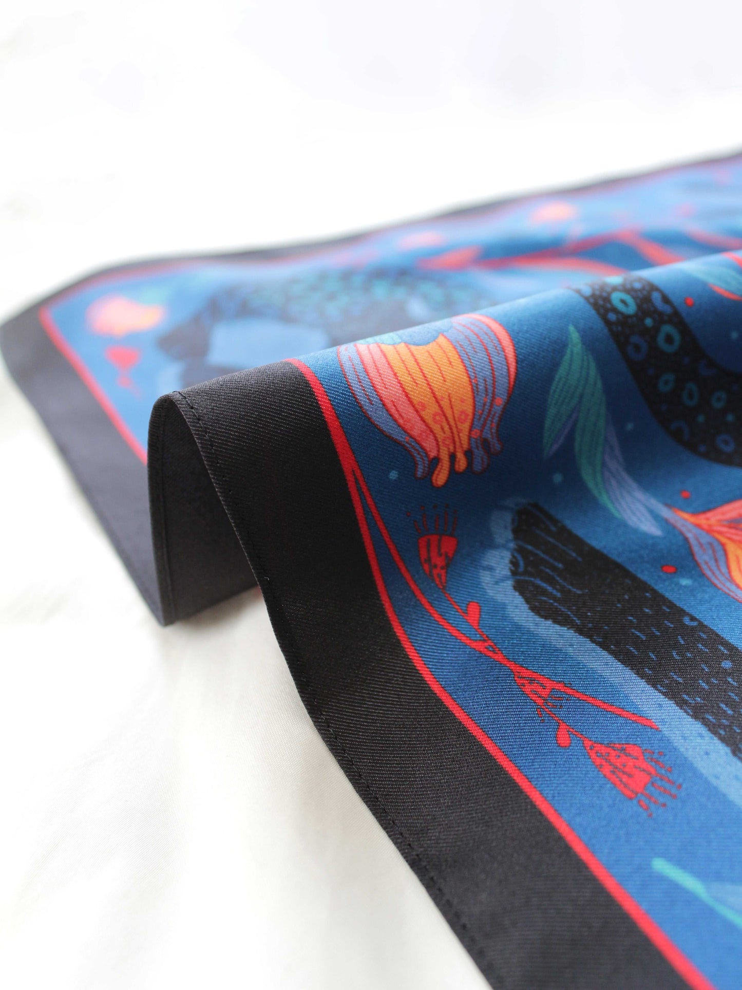 Leopard, and the Sun Silk Twill Scarf Bandana Scarf