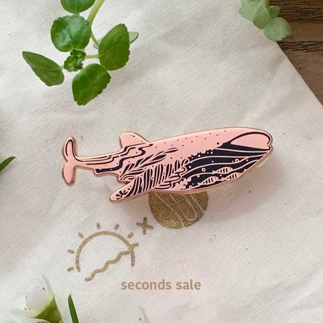 Whale Shark enamel pin Brooches & Lapel Pins
