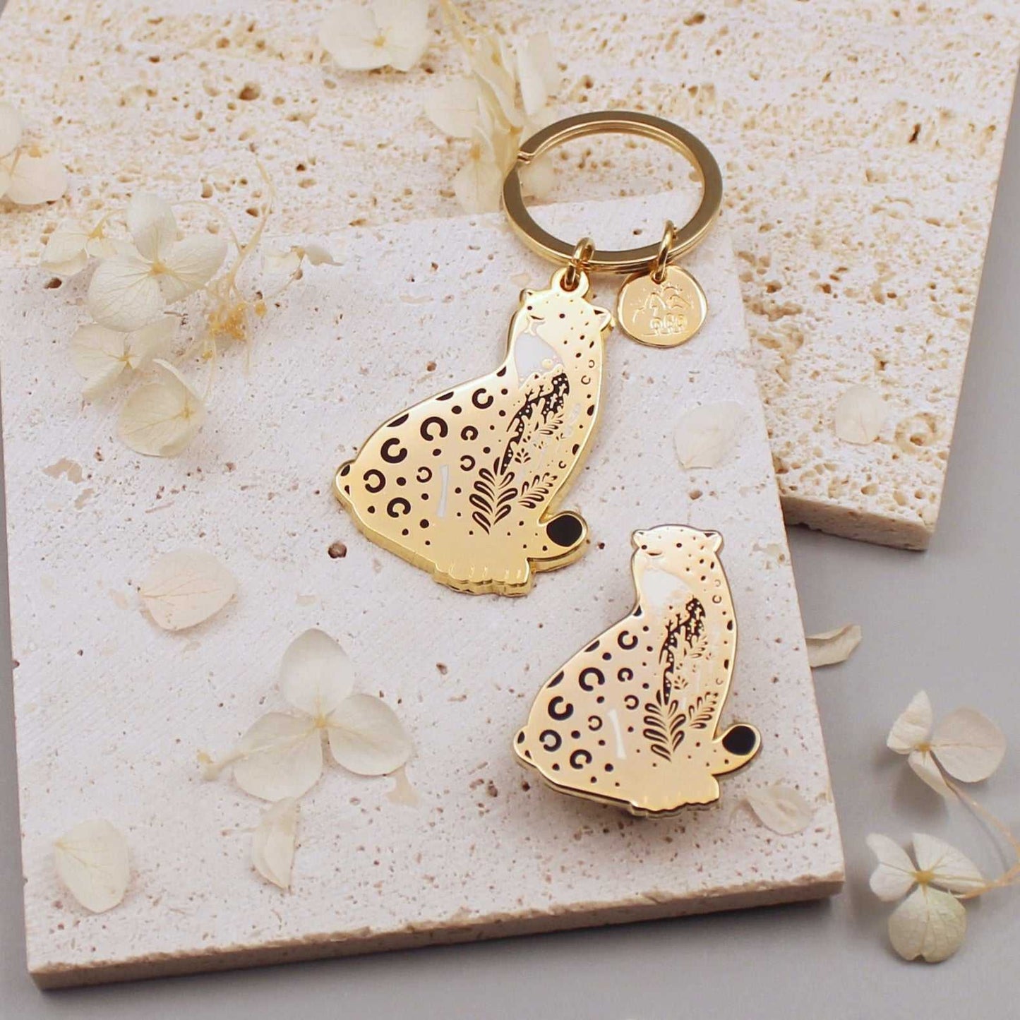Leopard Enamel Pin (Amur Leopard) Brooches & Lapel Pins