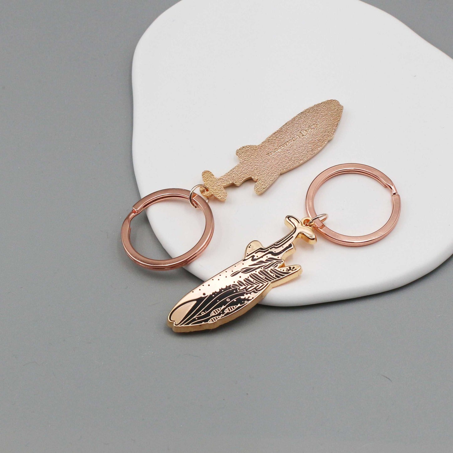 Whale Shark Enamel Keychain Keychains