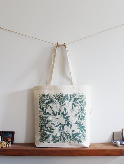 Elephant, "Siesta" Canvas Tote bag