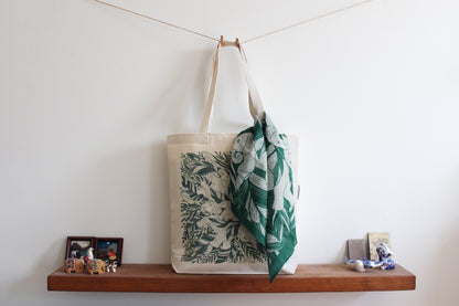 Elephant, "Siesta" Canvas Tote bag