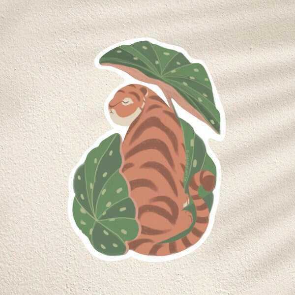 Tiger Sticker 02 Decorative Stickers