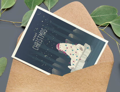 Holiday Polar Bear Card