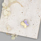 Butterfly Enamel pin (violet)