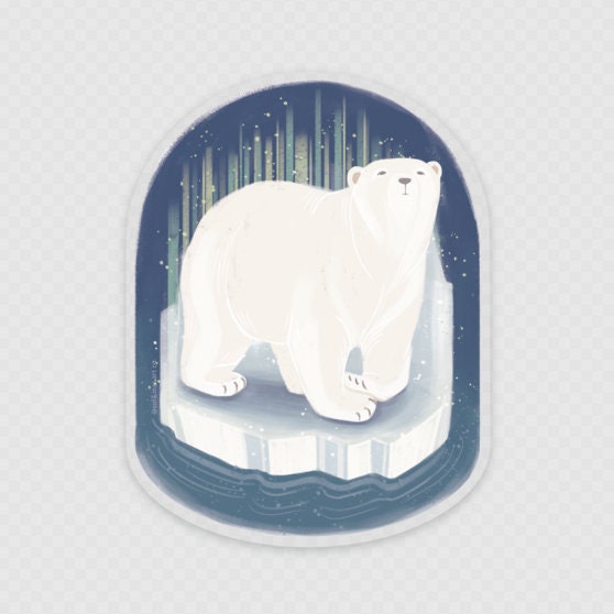 Polar Bear Sticker 04