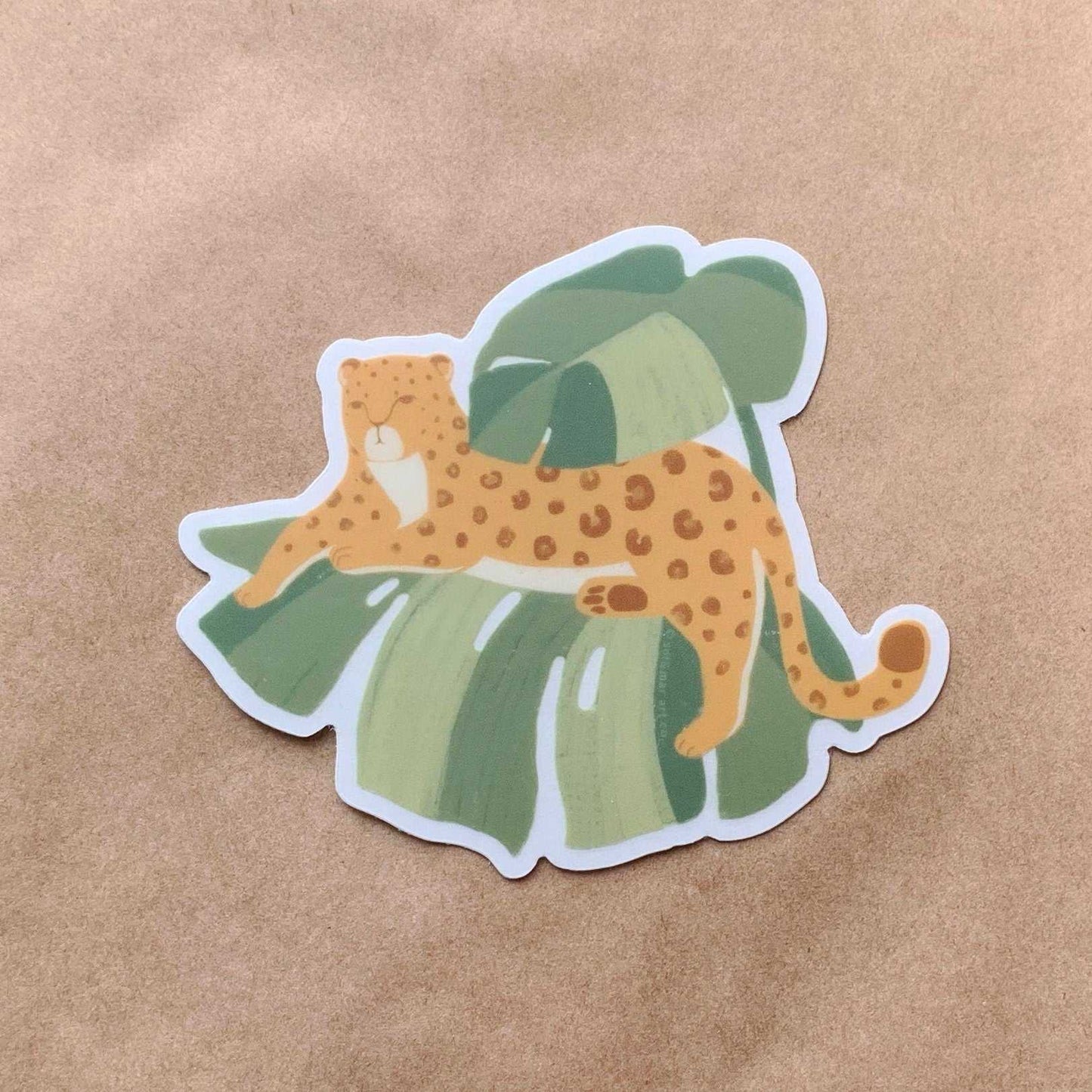 Leopard Sticker 04