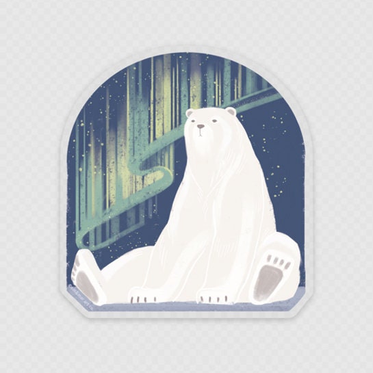 Polar Bear Sticker 02