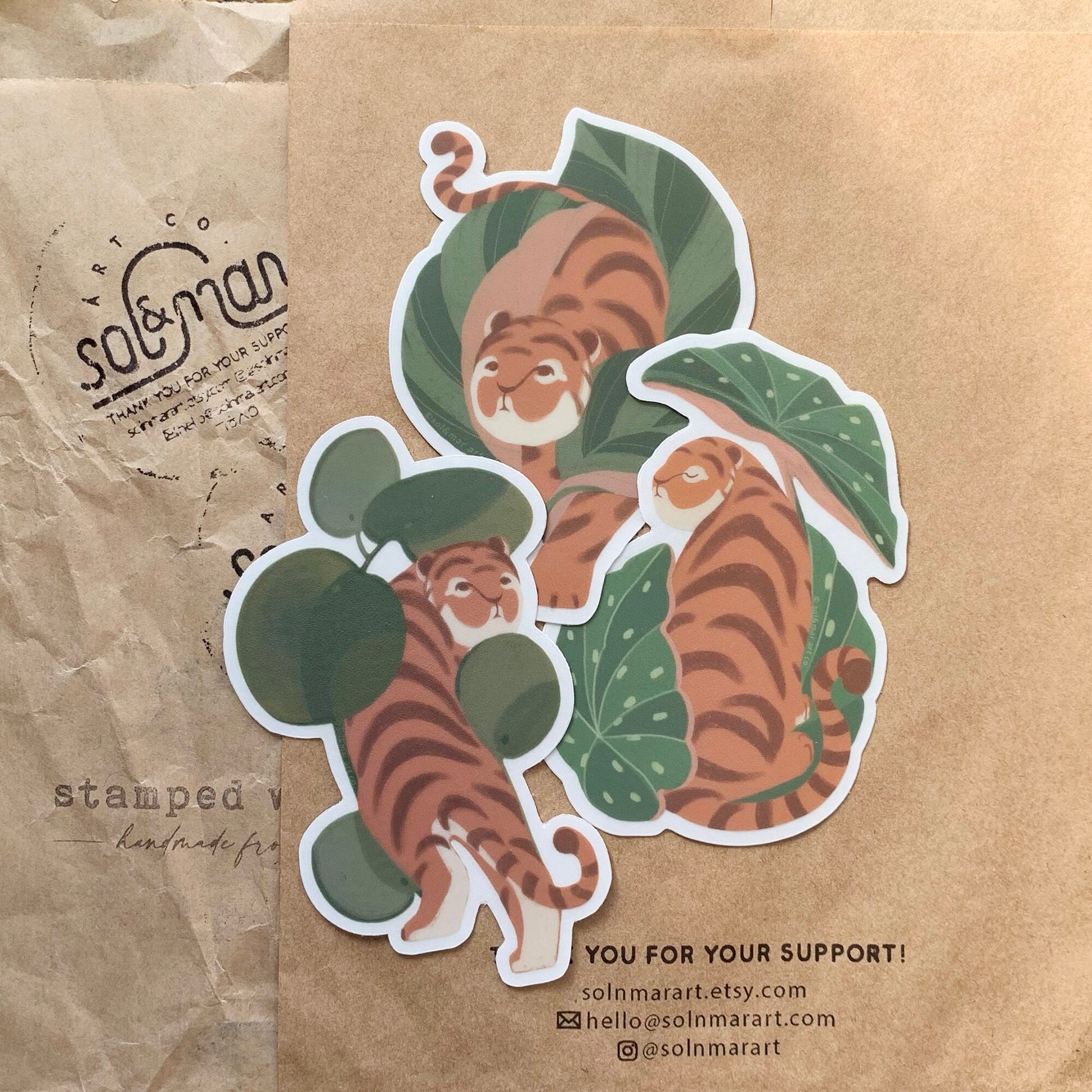 Tiger Sticker 02