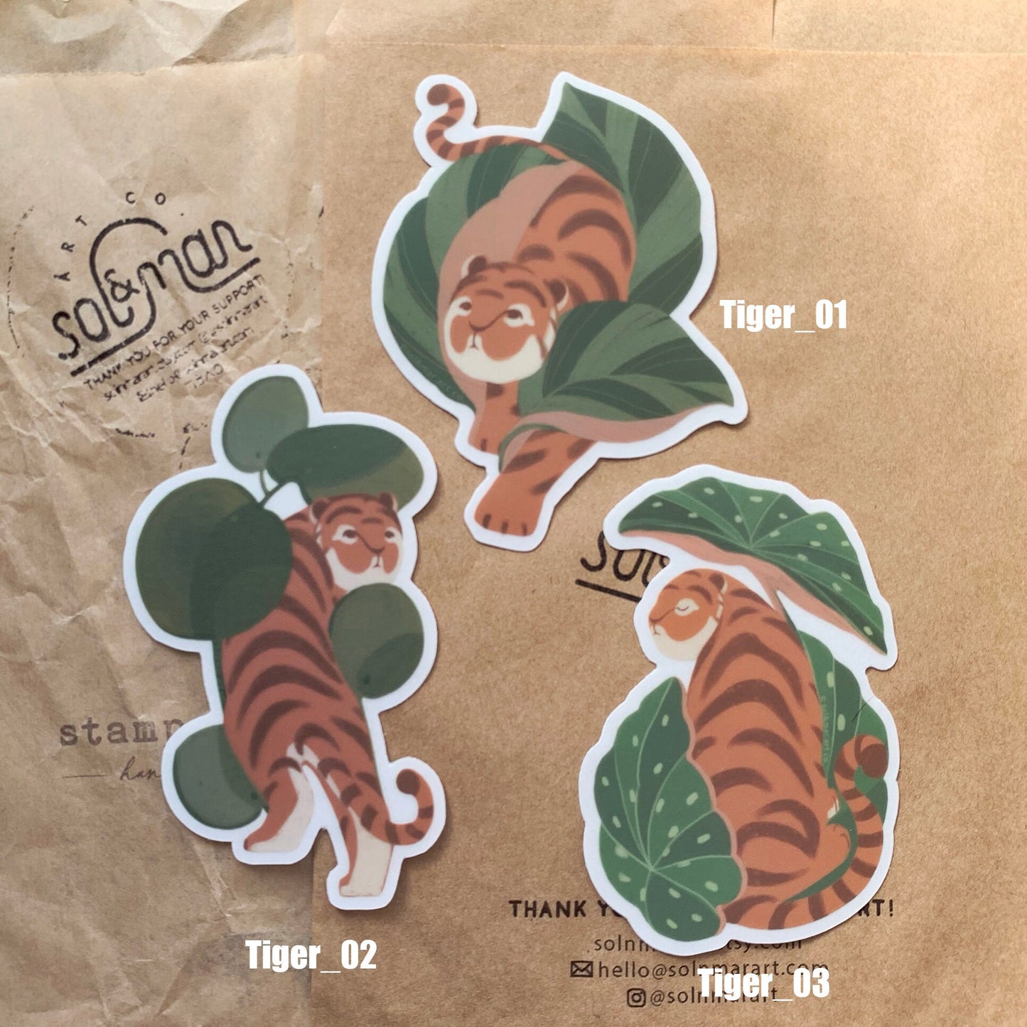 Pick 3 Animal Stickers