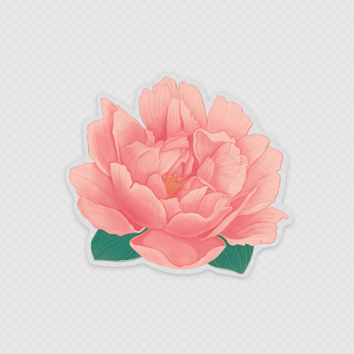 Rose Sticker 01/ Flower Sticker /Retro Flower Sticker /Vintage Flower Sticker/ Set of 3 Flower Stickers/ Waterproof, Durable Sticker