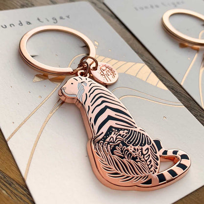 Tiger keychain
